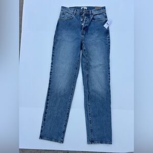 PacSun Blue Straight Dad Jeans